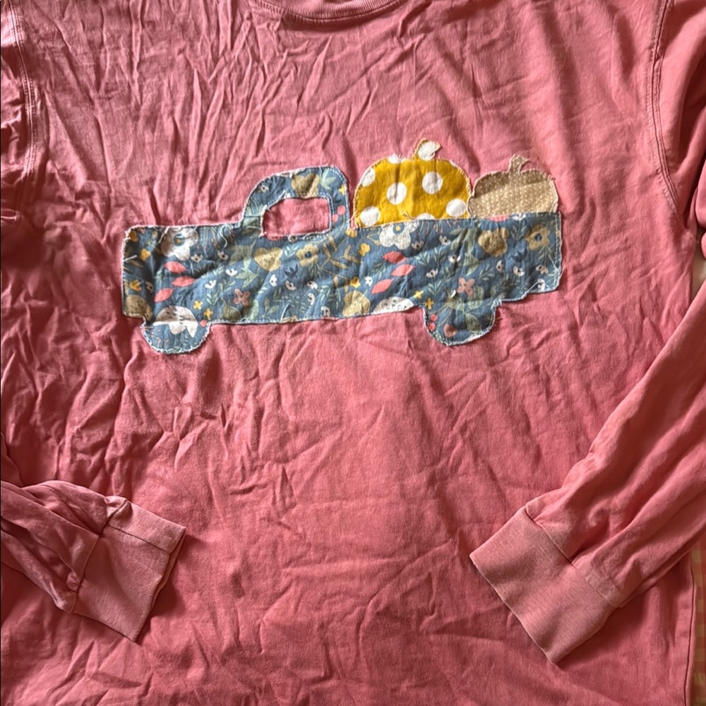 Pink Adult Shirt with Truck Design